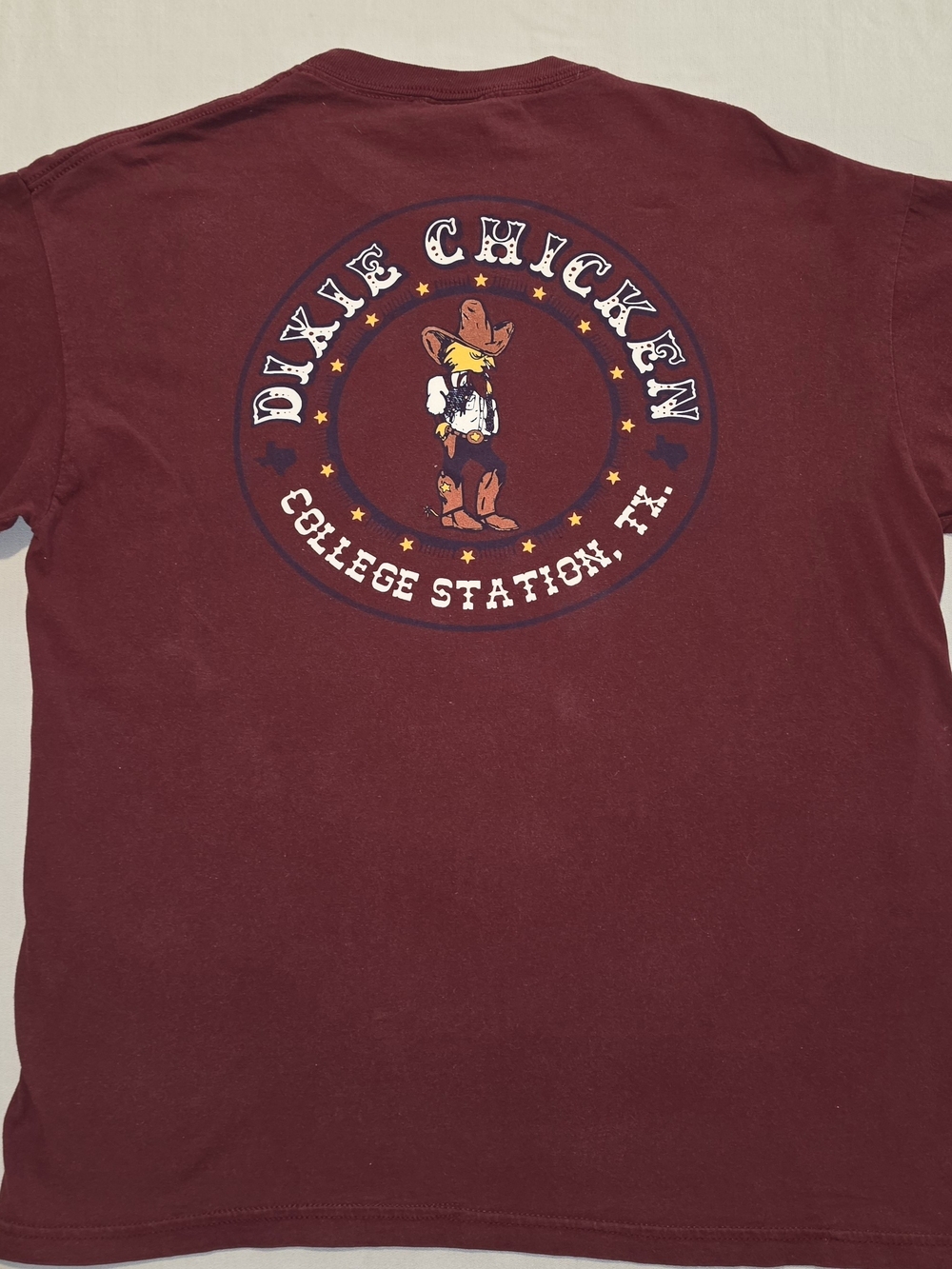 Dixie Chicken Maroon Graphic Short-Sleeve Tee